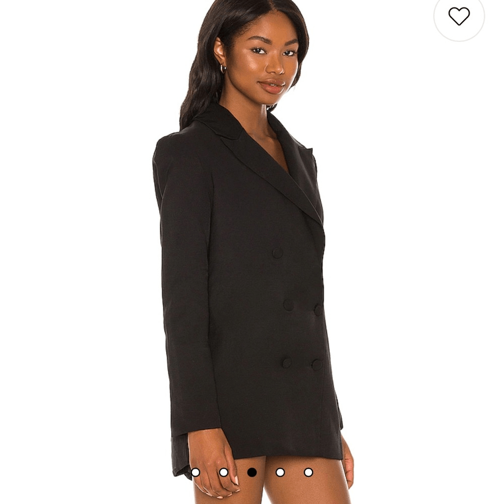 Revolve SNDYS Hills Black Blazer Jacket in Black NEW Size 12 XXL