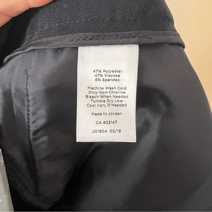 Talbots Navy Blue Barely Boot Trousers Dress Pants NEW Size 10 Classic