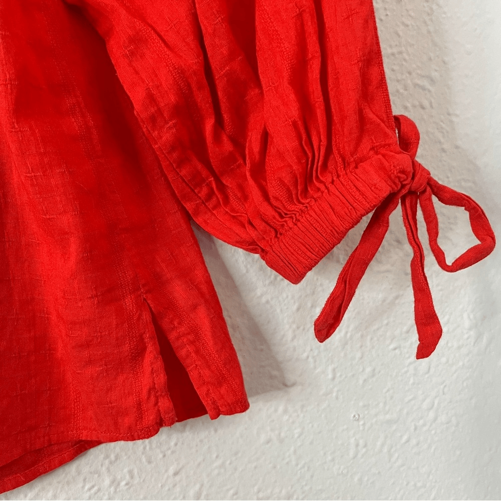 CLEOBELLA Rylan Blouse in Orange Size XS