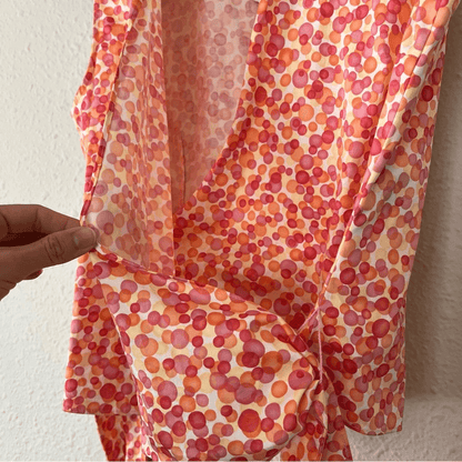 Talbots Sleeveless Wrap Blouse Shirt Top Cotton NEW Size 10