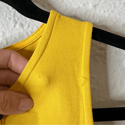 Revolve Lovers & Friends Monroe Mini Dress NEW Size XS in Mustard Yellow