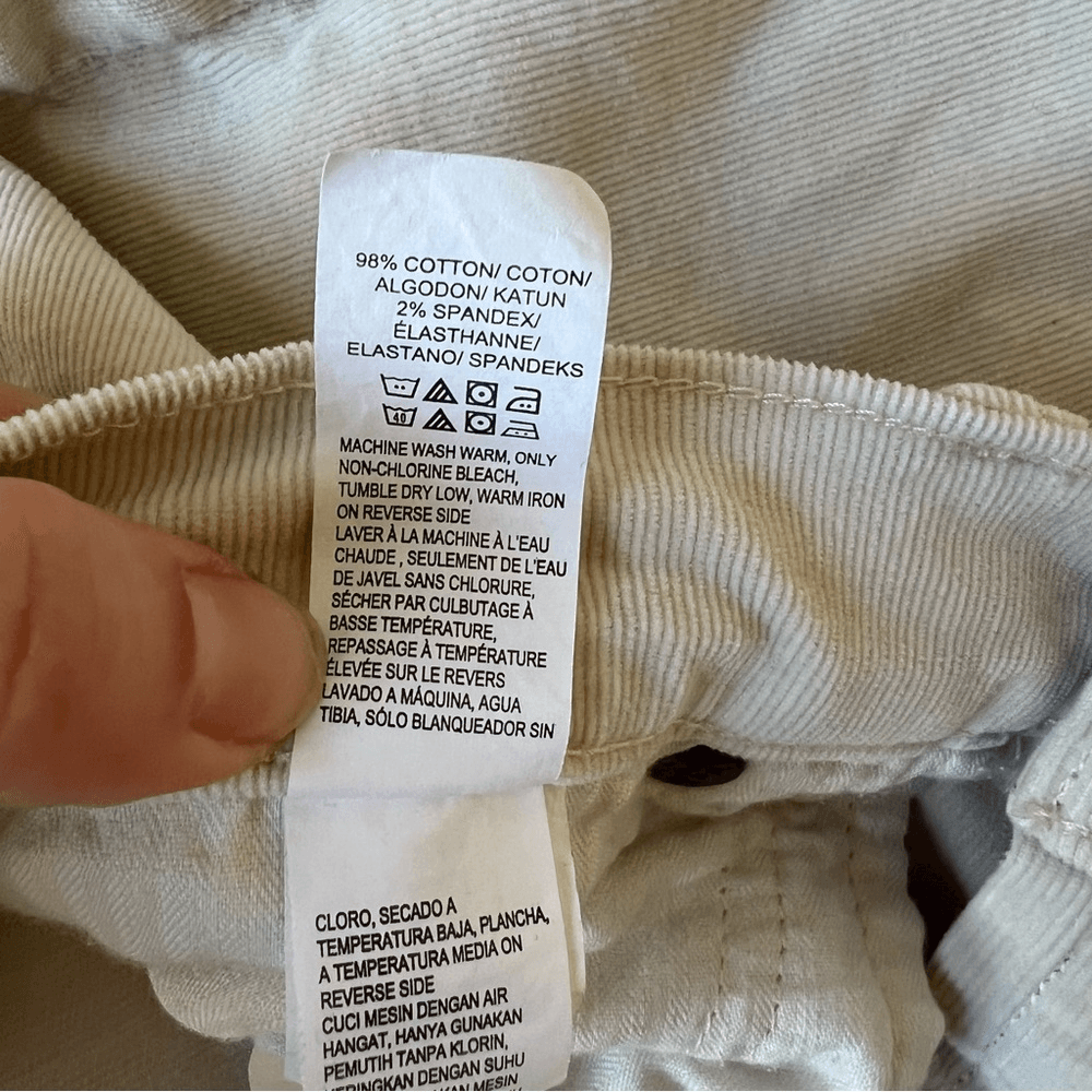 Lucky Brand Sofia Skinny Corduroy Pants Size 14/32