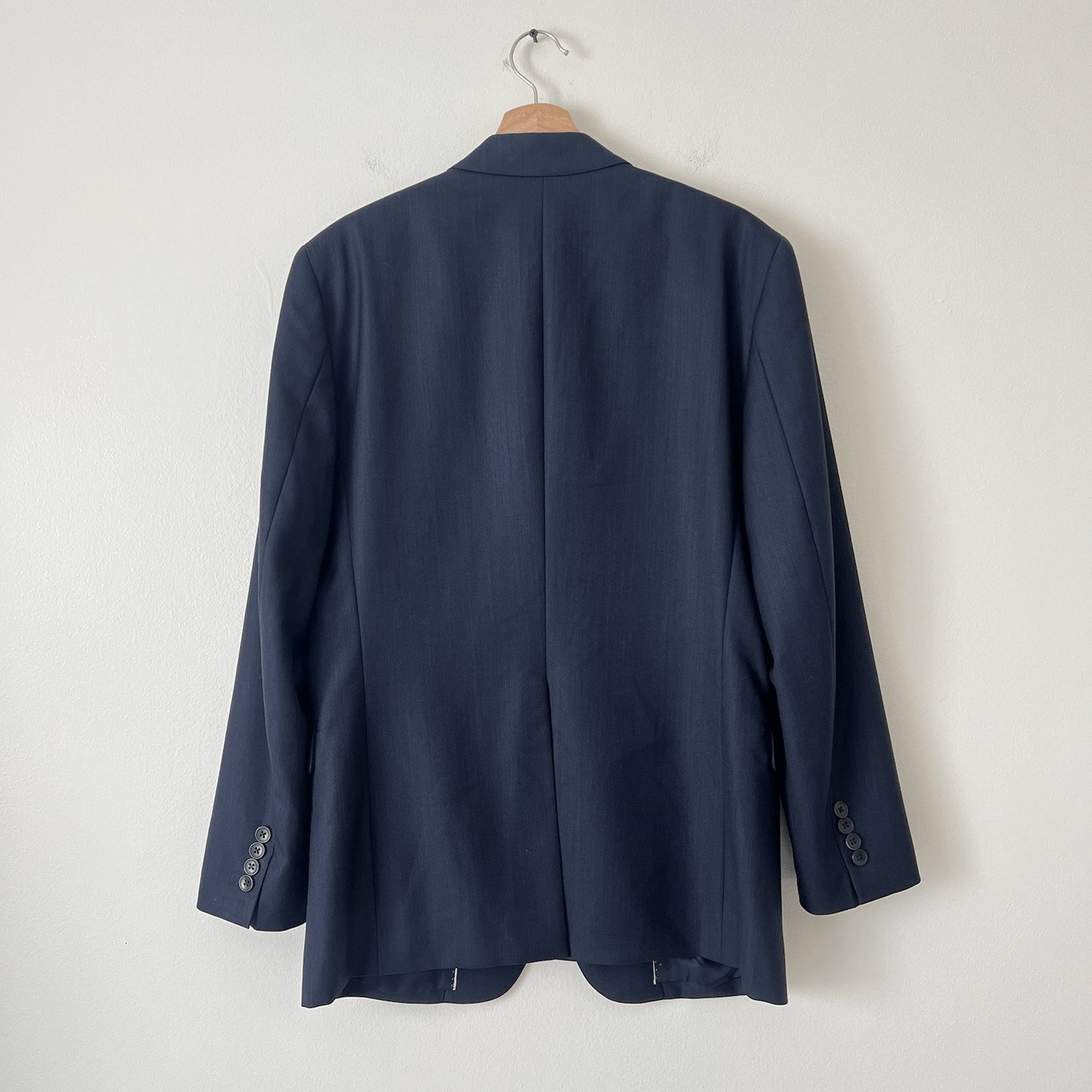 Theory Men's XYLO NP OSTRO Blazer Navy Blue 100% Wool 2 Button Classic 40R