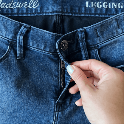 MADEWELL Dark-Wash Blue 10" High-Rise Waist Skinny Leg Jeans Size 26