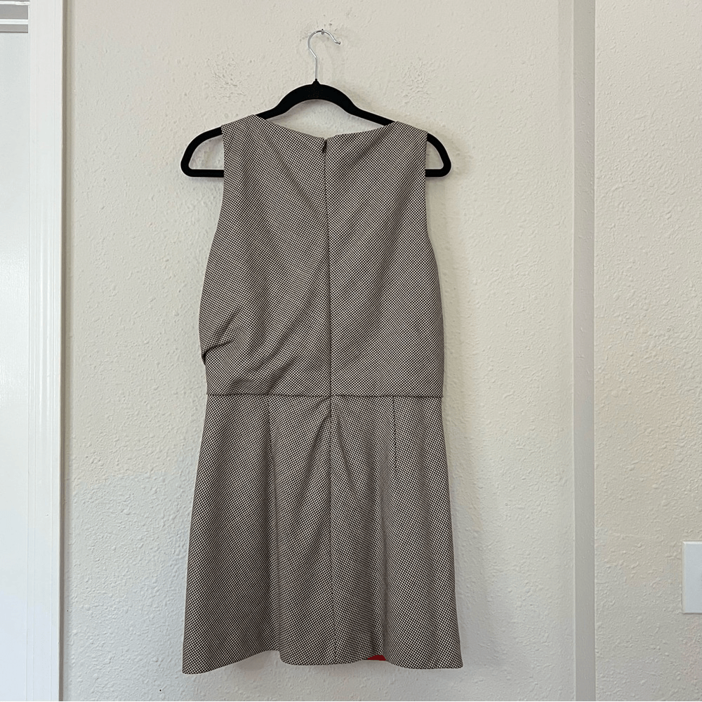 Rag & Bone Logan Houndstooth Wool Mini Sheath Dress Size 6