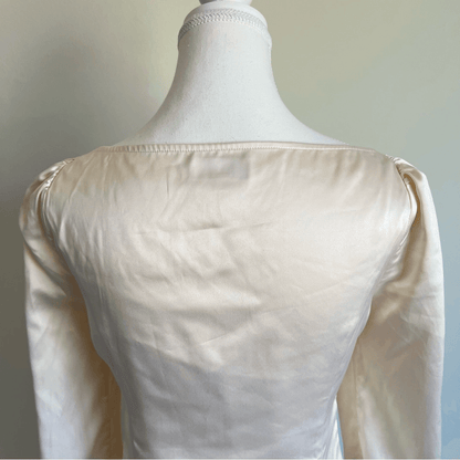 REVOLVE Majorelle Waldorf Top in Ivory Size Small
