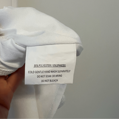 Selfie Leslie White Bodycon Midi Dress NEW Size Small