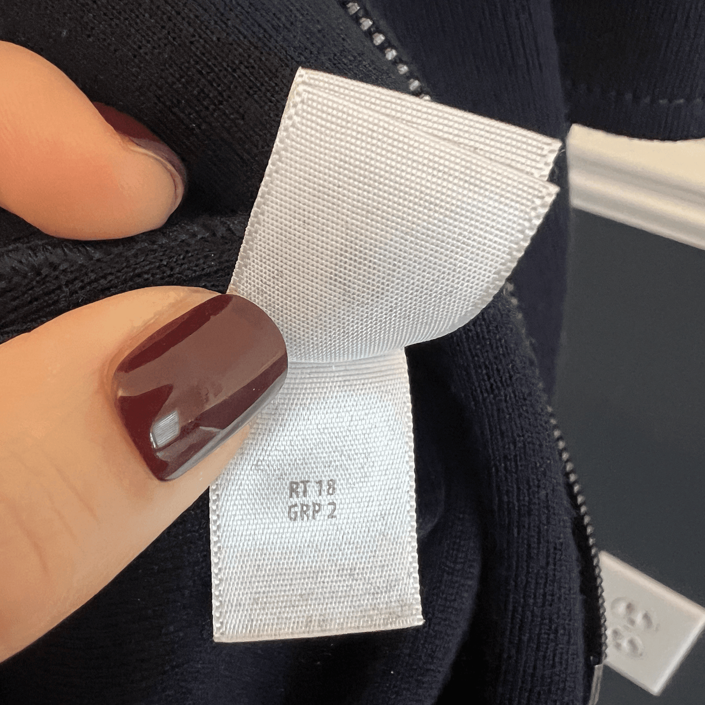 St. John Navy Blue Wool Blend Full Zip 3/4 Sleeve Knit Jacket Blazer Size Large