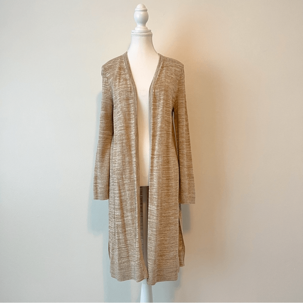 Talbots Lightweight Duster Longline Cardigan Size M Petite