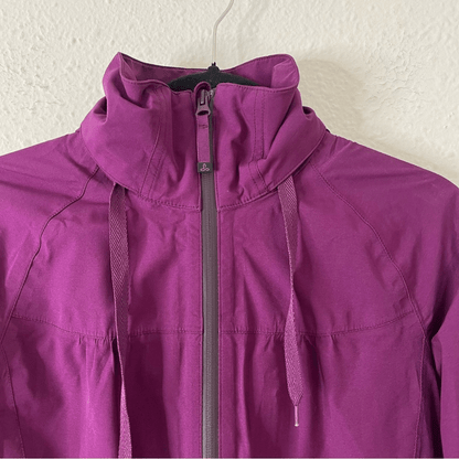 Prana Rain Jacket in Purple Size XS