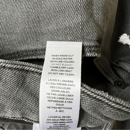 Anthropologie Good American Curve High-Rise Straight Jeans NEW Plus Size 22