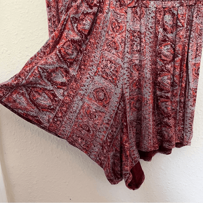 Billabong See the Sun Long Sleeve Bohemian Romper Size Small