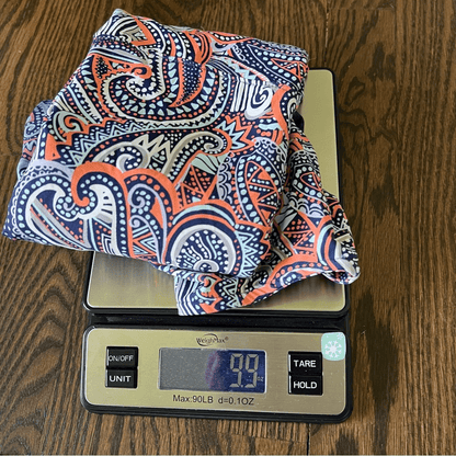 Title Nine Daring Floral Paisley Dress Purple Orange Size Large Knee Length