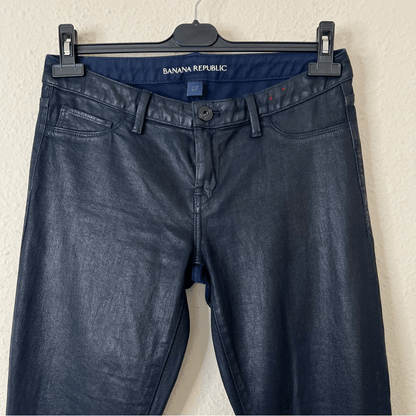 Banana Republic Coated Skinny Jeans Size 27