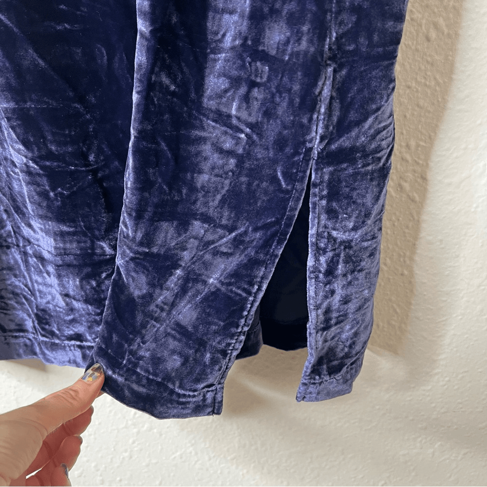 Anthropologie Shania Velvet Slip Mini Dress Size Small