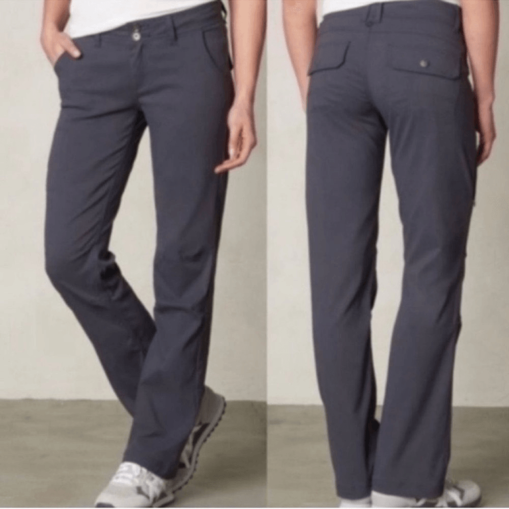 Prana Gray Halle Convertible Cargo Outdoor Pants Gray Size 8