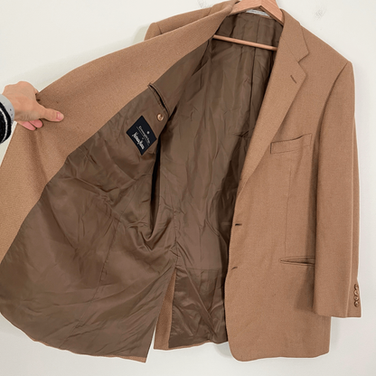 Ermenegildo Zegna Mens %100 Pure Camelhair Blazer Size 48 (58)