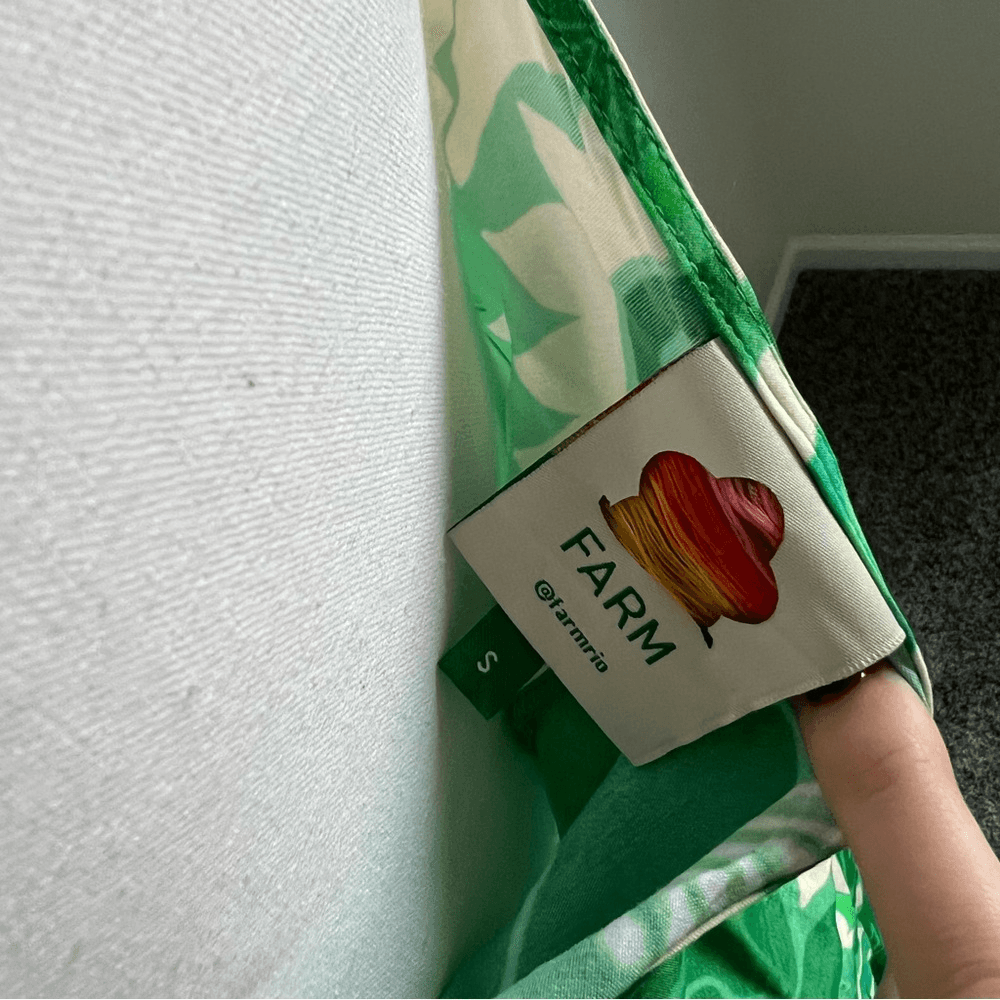 Anthropologie Farm Rio Tropical Groove Circle Cut Out Midi Dress Small