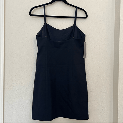 Anthropologie Mare Mare Cut-Out Shift Navy Mini Dress NEW Size Small