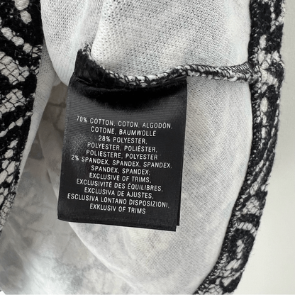 Anthropologie Postmark Leia Peplum Lace Print Top