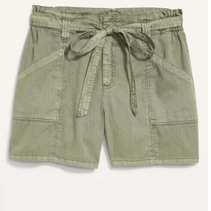 Old Navy High-Waisted Twill Workwear Shorts NEW Plus Size 3X