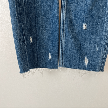 Abercrombie & Fitch High Rise Mom Jeans Size 26 / 2R Distressed