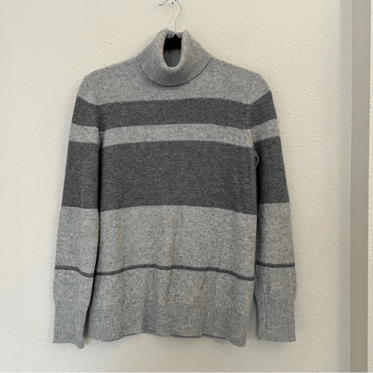 Banana Republic Flipucci Italian Yarn Merino Wool Cashmere Turtleneck Sweater M