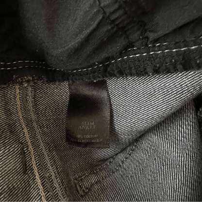 White House Black Market Noir Slim Ankle Jeans in Black Size 4