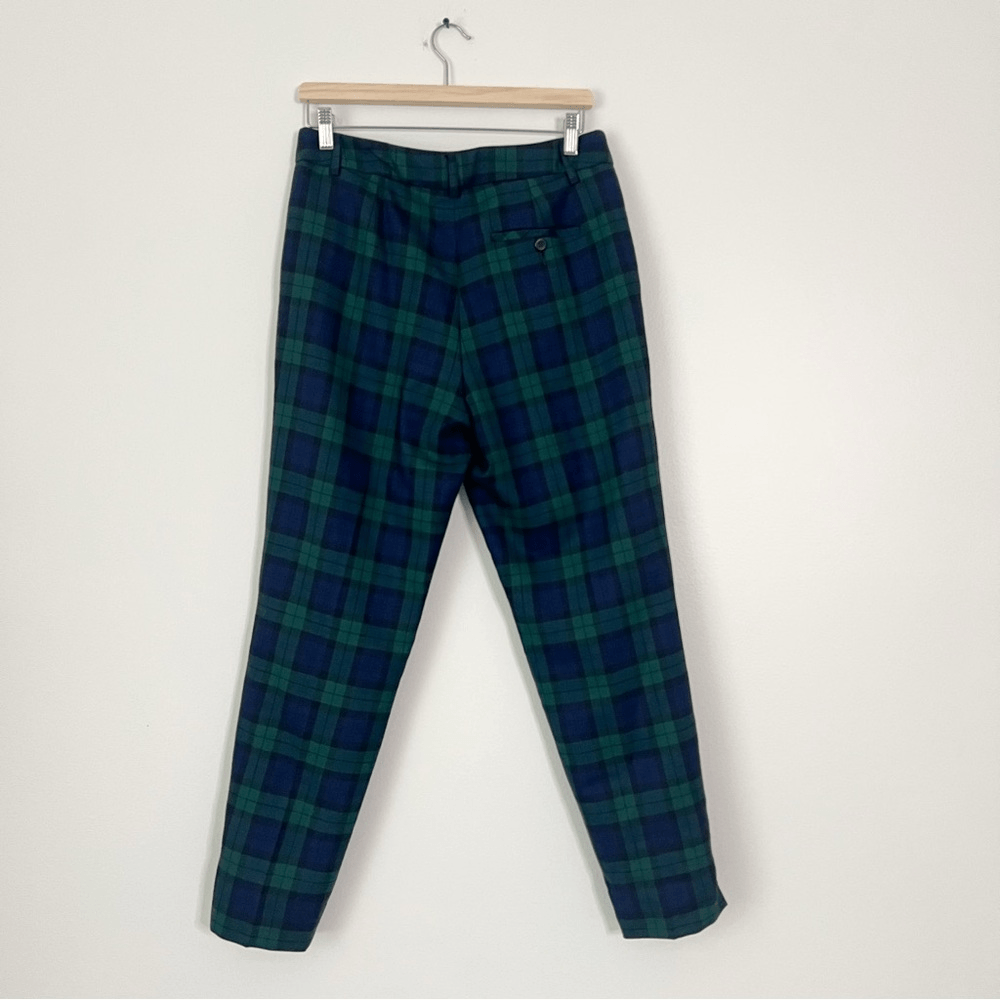 Pendleton Woolenmills Virgin Wool Plaid Trousers Dress Pants Size 8