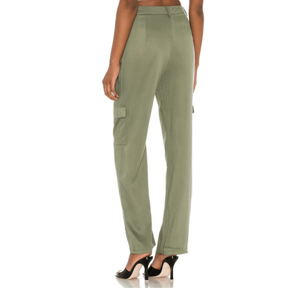 Revolve Superdown Mae Cargo Pant in Olive NEW Size XL