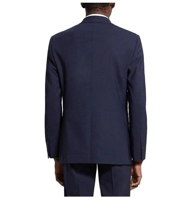 Theory Men's XYLO NP OSTRO Blazer Navy Blue 100% Wool 2 Button Classic 40R