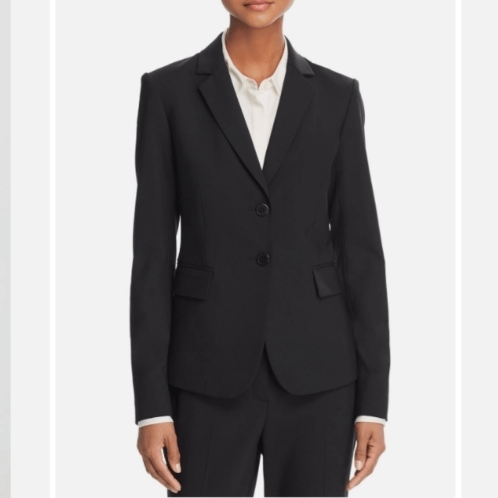 Theory Suzanne B Tuxedo Black Blazer Size Small