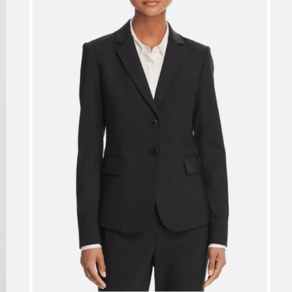 Theory Suzanne B Tuxedo Black Blazer Size Small