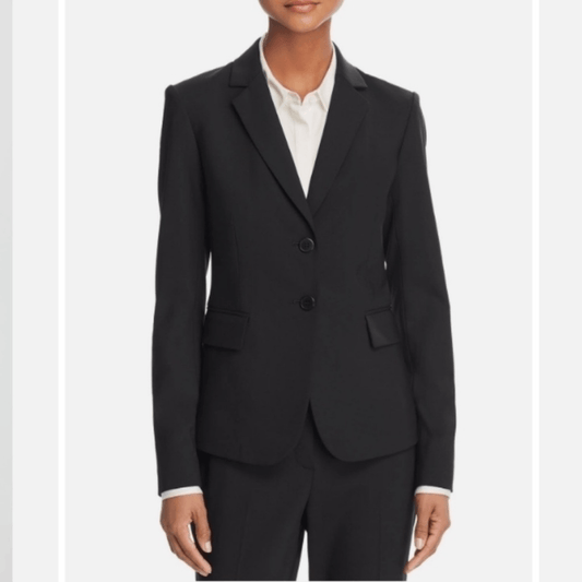 Theory Suzanne B Tuxedo Black Blazer Size Small