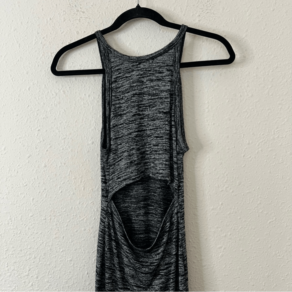 Aritzia Wilfred Free Yasmin Cut Out Dress in Gray Size XS