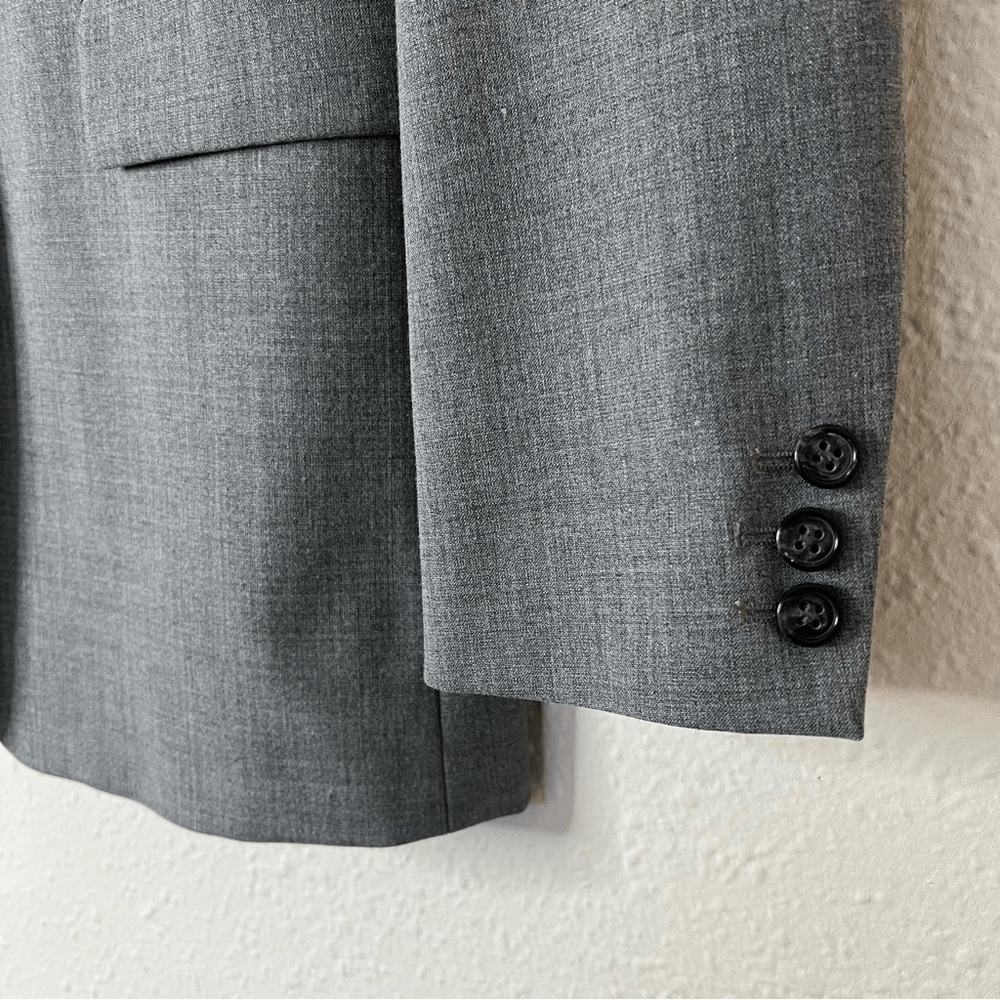 J. Crew Gray Wool Blend Blazer Jacket Size 4