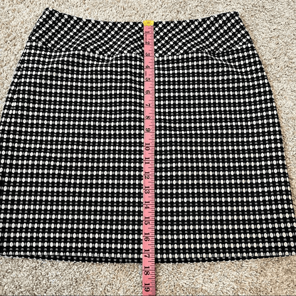 Ann Taylor LOFT Geometric Print Mini Skirt Size 8 Petites