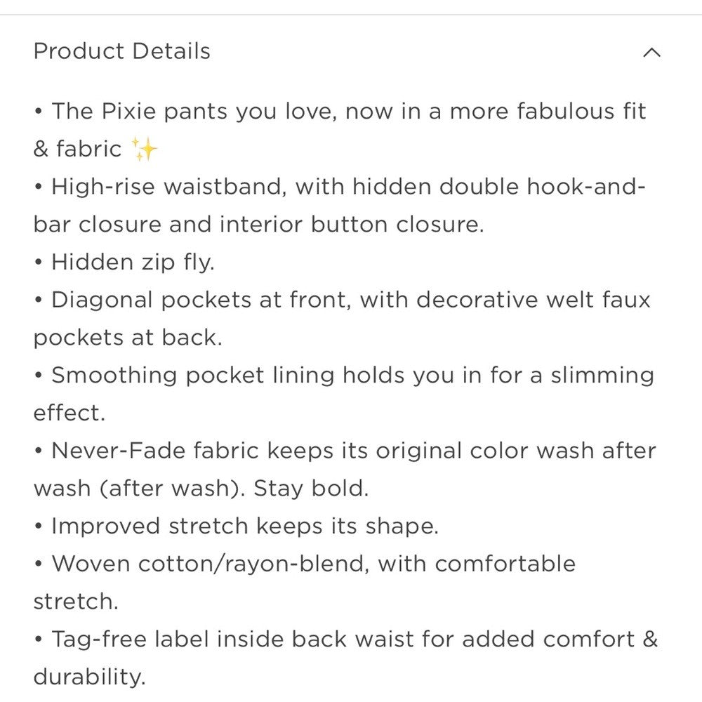 Old Navy High Rise Pixie Never-Fade Skinny Ankle Pants NEW Plus Size 22