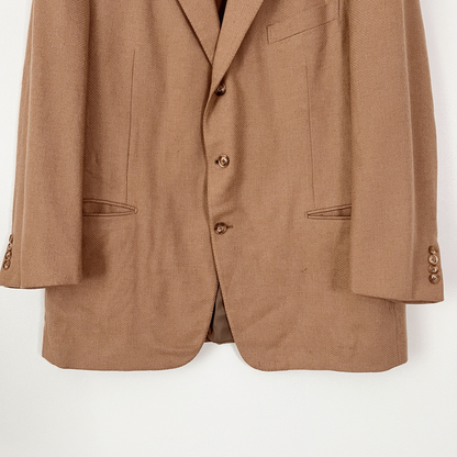 Ermenegildo Zegna Mens %100 Pure Camelhair Blazer Size 48 (58)