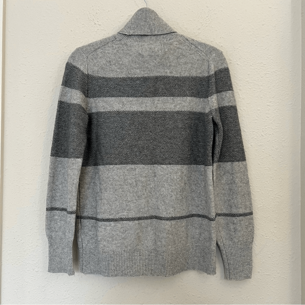 Banana Republic Flipucci Italian Yarn Merino Wool Cashmere Turtleneck Sweater M