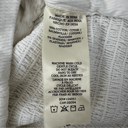 Anthropologie Porridge Tube Top in Ivory NEW Size XL