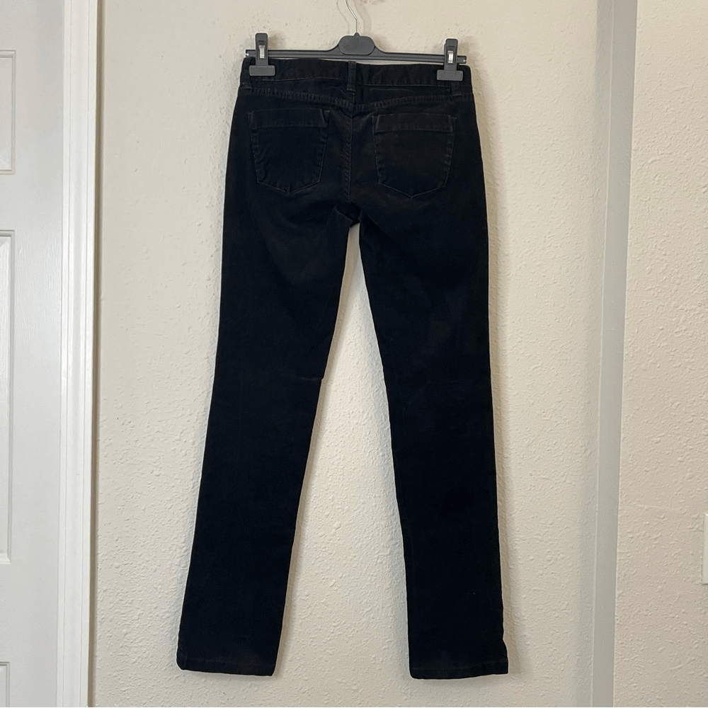 J. Crew City Fit Black Corduroy Pants Size 26R