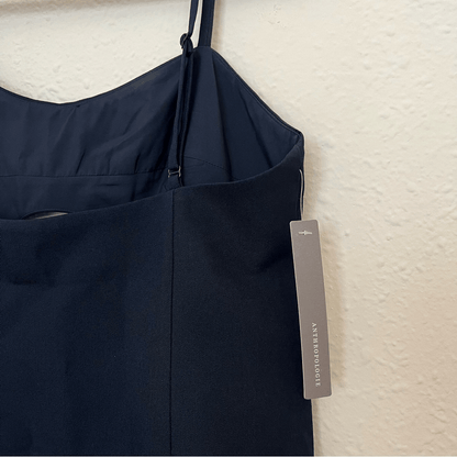 Anthropologie Mare Mare Cut-Out Shift Navy Mini Dress NEW Size Small