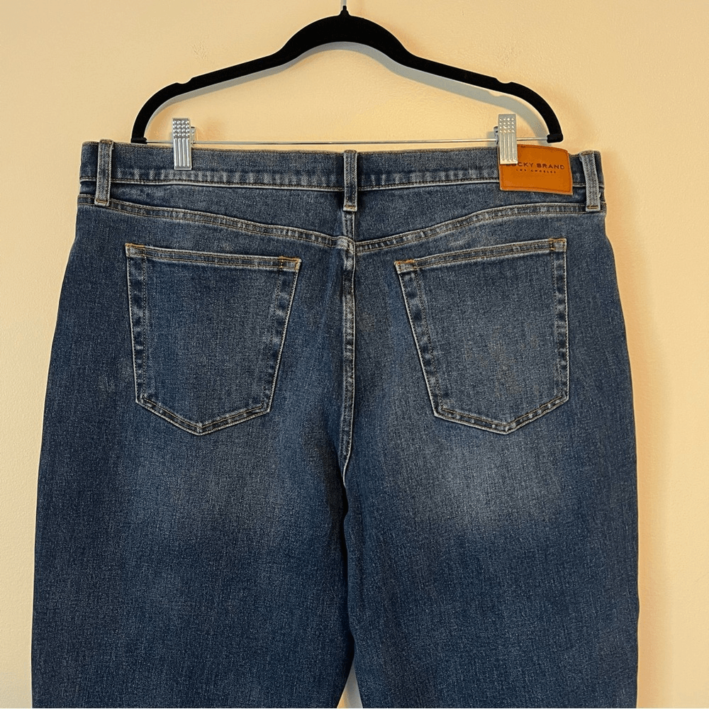 Lucky Brand Mid Rise Crop Wide Leg Jeans NWOT Plus Size 20