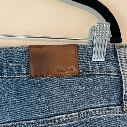 Madewell The Perfect Vintage Straight Jeans Size 33 Medium Wash