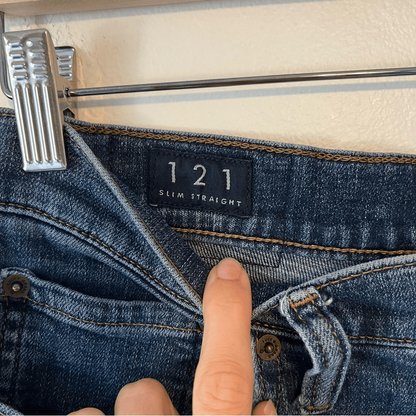 Lucky Brand 121 Slim Straight Jeans Size 30x32