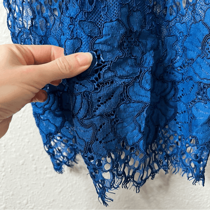 ALEXIS Marlowe Halter Lace Midi Dress Size XS