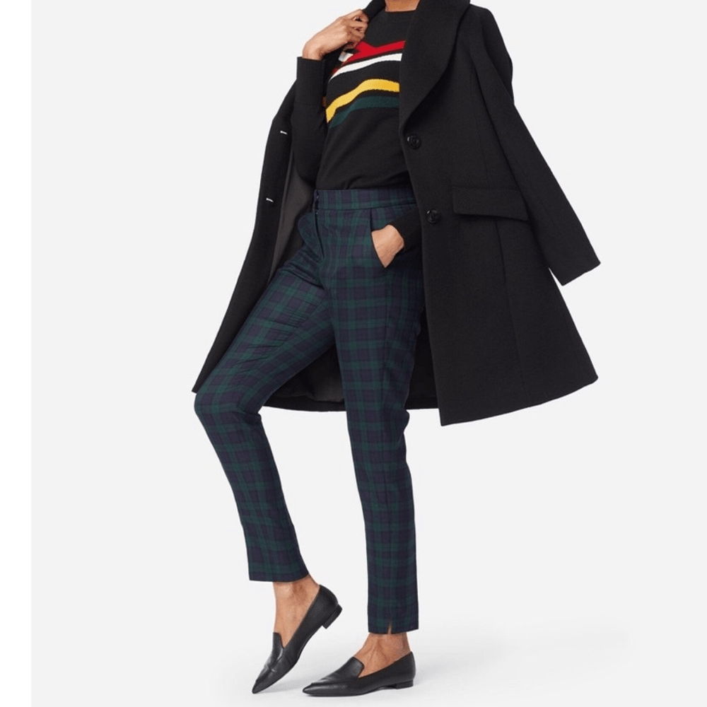 Pendleton Woolenmills Virgin Wool Plaid Trousers Dress Pants Size 8