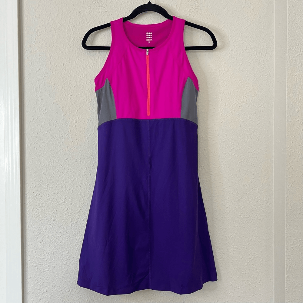 Title Nine Diamelete Colorblock Athletic Dress Size Small Outdoor Athleisure