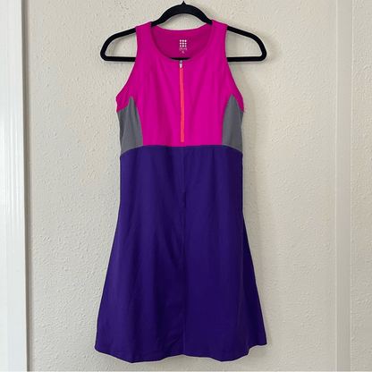Title Nine Diamelete Colorblock Athletic Dress Size Small Outdoor Athleisure